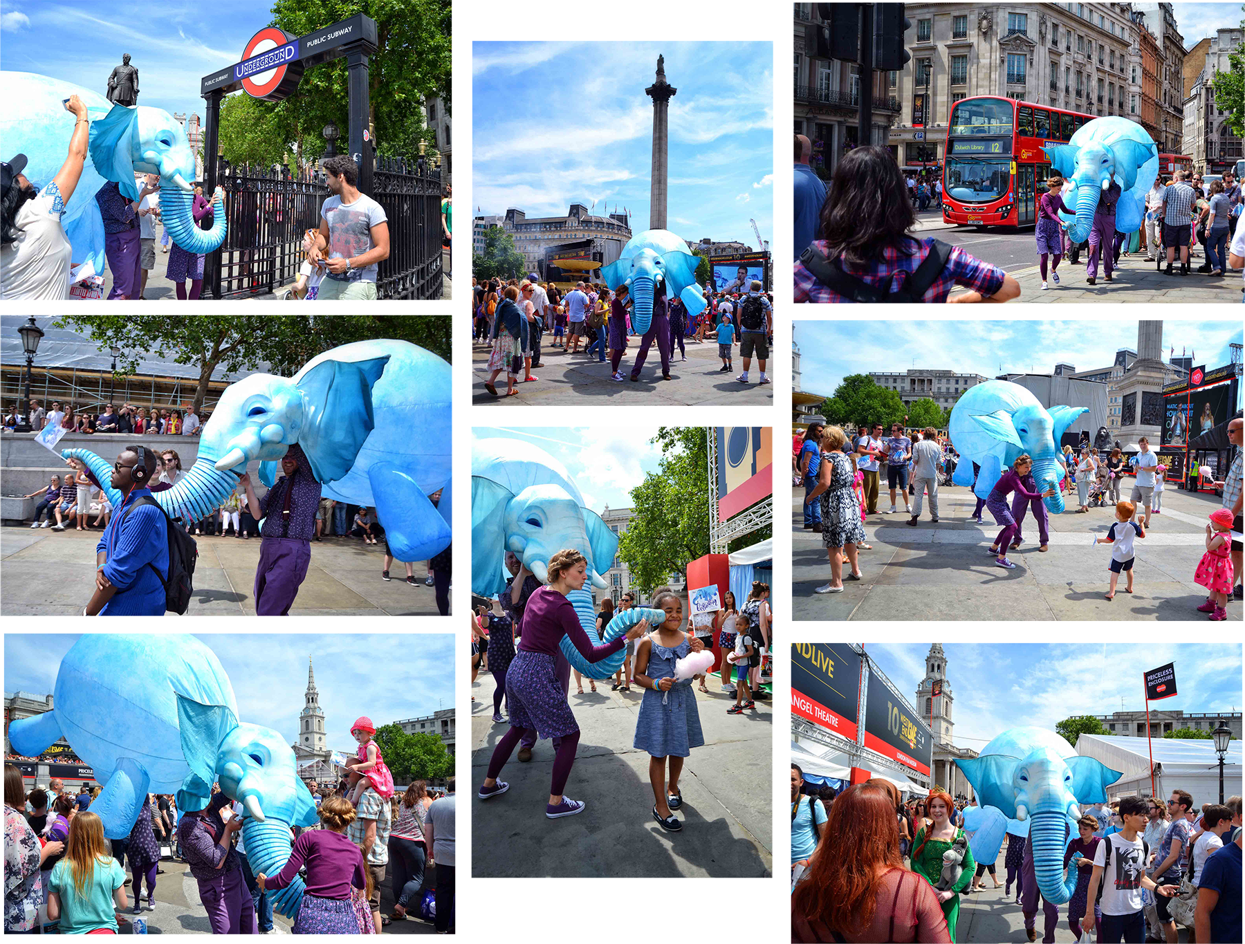 The Elephantom Haunting Trafalgar Square